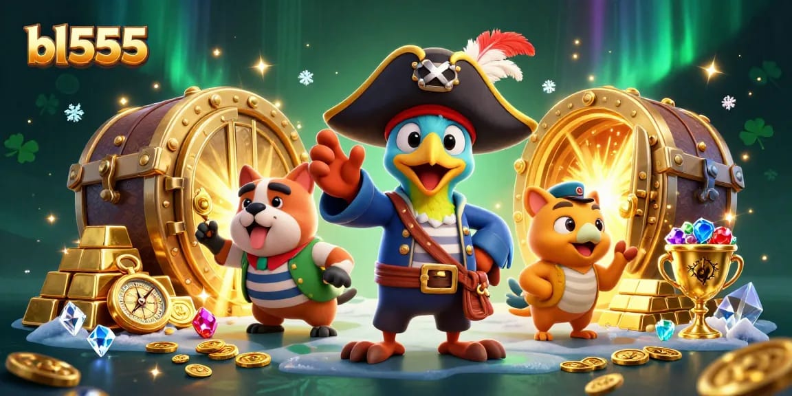 Join the adventure at bl555 with pirate-themed casino treasures bursting with wealth and excitement.
