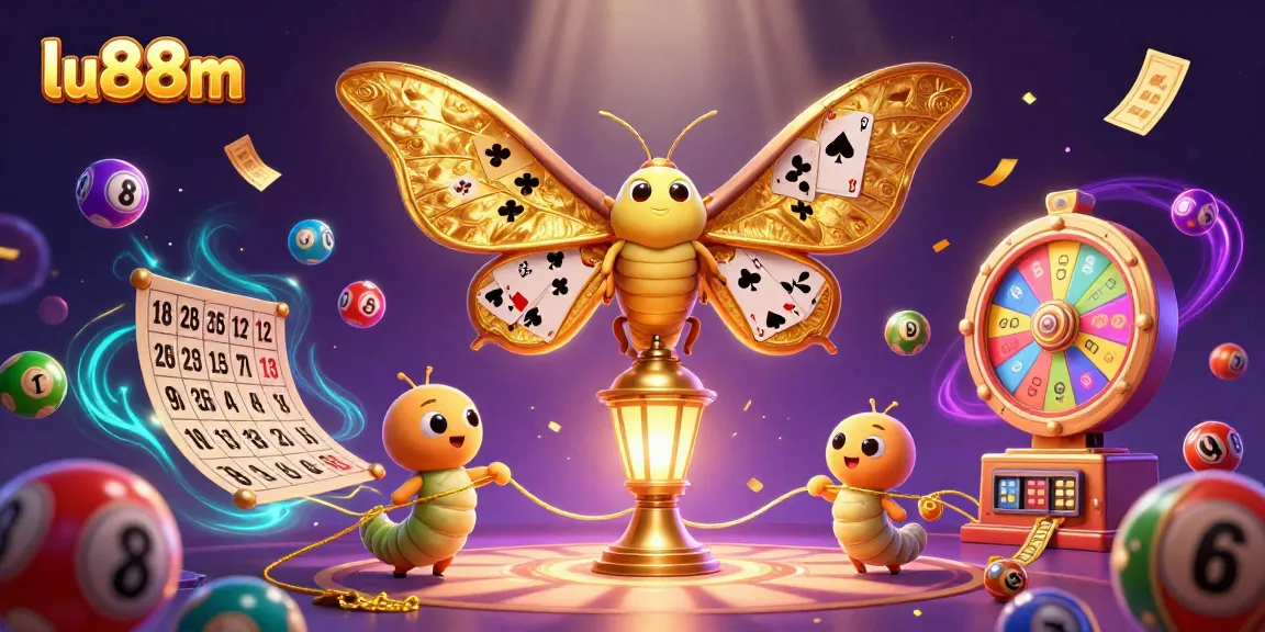 Play the thrilling lottery with lu88m as dynamic balls and golden prizes fill the scene.