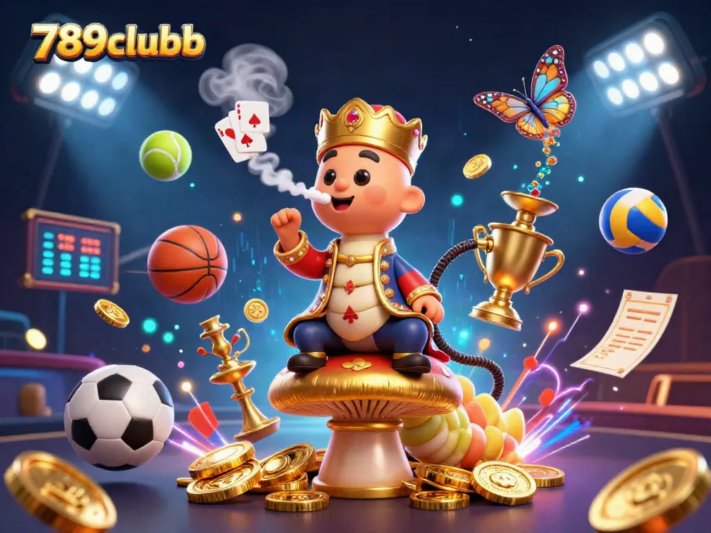 Join the fun at 789clubb with dynamic sports elements and vibrant casino visuals.