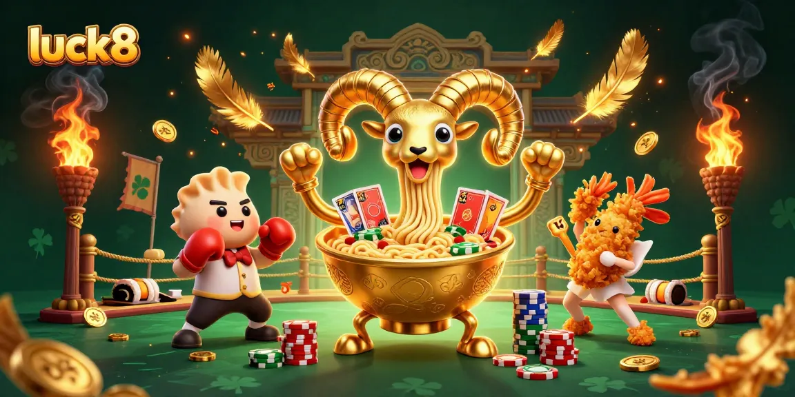 Engage in luck8 casino gameplay featuring dynamic 3D characters, vibrant action, and thrilling elements.